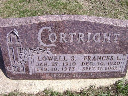 cortright_lowell_frances_headstone.jpg.JPG